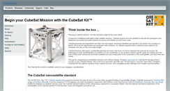 Desktop Screenshot of cubesatkit.com